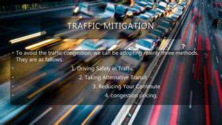 Intelligent Transportation Systems: Reducing Congestion