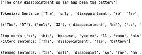 TokenizationandStopWordRemoval:BreakingDowntheText